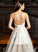 Dress Bow(s) Wedding Dresses Sweetheart Wedding Kinsley A-Line Asymmetrical With Beading Tulle
