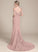 Neckline Sequins CourtTrain Off-the-Shoulder Length Embellishment Fabric Trumpet/Mermaid Silhouette Madison A-Line/Princess Floor Length Bridesmaid Dresses