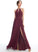 Silhouette Fabric A-Line Floor-Length SplitFront Embellishment Length Halter Neckline Sidney A-Line/Princess Short Sleeves Bridesmaid Dresses