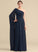 Embellishment Fabric Silhouette One-Shoulder A-Line Ruffle Neckline Length Floor-Length Katrina Sleeveless Floor Length Bridesmaid Dresses