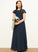 Junior Bridesmaid Dresses Scarlett A-LineScoopNeckFloor-LengthChiffonJuniorBridesmaidDress#253684