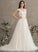 Sequins Dress Tulle Train Wedding Dresses Wedding Court With Ball-Gown/Princess Beading V-neck Raelynn