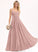 Embellishment Length V-neck Fabric Neckline A-Line Floor-Length Ruffle Silhouette Angelique Scoop A-Line/Princess Bridesmaid Dresses