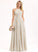 A-Line Fabric Embellishment Length Pockets Silhouette ScoopNeck Neckline Floor-Length Emelia Sheath/Column Sleeveless Bridesmaid Dresses