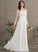 Floor-Length Wedding Chiffon A-Line Dress Renee Wedding Dresses