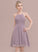 Neckline Fabric Embellishment ScoopNeck Knee-Length Ruffle A-Line Length Silhouette Skyler Floor Length A-Line/Princess Bridesmaid Dresses