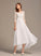 Anastasia Illusion With Wedding A-Line Asymmetrical Lace Wedding Dresses Dress