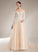 Dress Ball-Gown/Princess Chapel Train Wedding Dresses Wedding With Sequins Tabitha Illusion