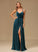 Embellishment Neckline A-Line V-neck Floor-Length SplitFront Silhouette Length Fabric Karly Floor Length Sleeveless Bridesmaid Dresses