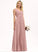 Embellishment Length Floor-Length A-Line V-neck Silhouette Fabric Neckline Ruffle Carla A-Line/Princess Floor Length Bridesmaid Dresses