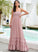 Floor-Length Straps Length A-Line Polyester Neckline Silhouette SquareNeckline Fabric Margaret Natural Waist Sleeveless Bridesmaid Dresses
