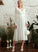 Tea-Length A-Line Wedding Dresses Dress Hayden V-neck Wedding