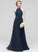 Ruffle Embellishment Silhouette Floor-Length A-Line Neckline Fabric ScoopNeck Length Esther Sleeveless High Low Bridesmaid Dresses