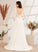 Wedding Dresses Beading Sweep Dress A-Line Train Wedding Adriana With V-neck
