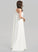 Wedding Stretch Aimee Crepe Sheath/Column Dress Floor-Length One-Shoulder Wedding Dresses