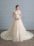 Cathedral Sequins With Wedding Dresses Ball-Gown/Princess Lace Beading Train Dress Sweetheart Kaylen Wedding Tulle