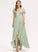 V-neck A-Line CascadingRuffles Fabric Asymmetrical Length Embellishment Silhouette Neckline Dominique Sleeveless Straps Bridesmaid Dresses