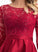 Sequins A-Line Prom Dresses Satin With Neck Asymmetrical Scoop Virginia
