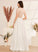 V-neck Wedding Dresses Wedding With Floor-Length Ruffle Jordyn Dress A-Line
