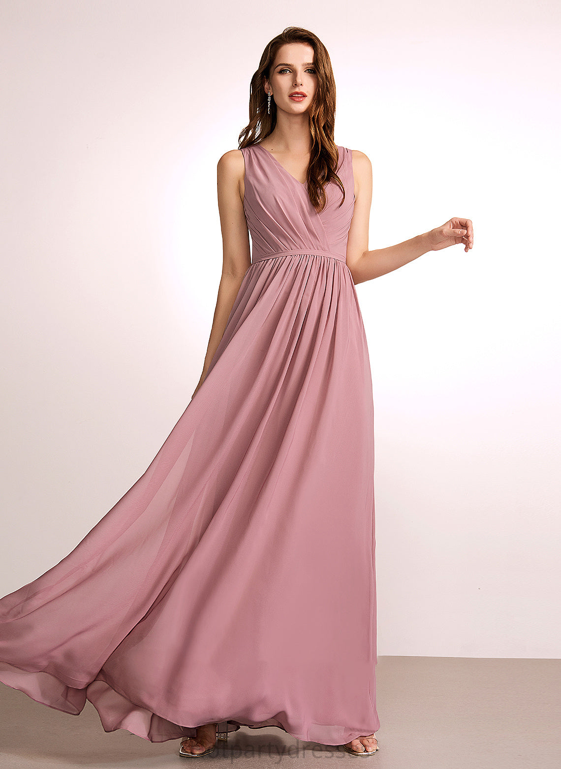 Fabric Silhouette RegularStraps Straps Length A-Line Floor-Length Sleeve Cara Off The Shoulder Natural Waist A-Line/Princess Bridesmaid Dresses