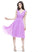 V-neck Neckline Knee-Length Ruffle Fabric Silhouette A-Line Embellishment Length Arielle Sleeveless A-Line/Princess Bridesmaid Dresses