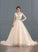 Scoop Dress Wedding Wedding Dresses Beading Chapel With Adelyn Train Tulle Ball-Gown/Princess Neck