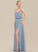 SquareNeckline Silhouette A-Line Floor-Length Fabric SplitFront Neckline Embellishment Length Alyssa A-Line/Princess Floor Length Bridesmaid Dresses