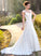 V-neck Lace Train Rylee Chiffon Dress Beading Wedding Sequins A-Line Court Wedding Dresses With