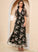 Silhouette A-Line Fabric Straps Length Neckline Tulle V-neck Ankle-Length Laney Sleeveless Natural Waist Bridesmaid Dresses