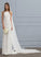 Neck Wedding Dresses Makenzie Sweep Dress Scoop Wedding Train Jersey Trumpet/Mermaid