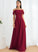 Neckline Fabric Silhouette Floor-Length Embellishment Length A-Line SquareNeckline Bow(s) Rachel Spaghetti Staps Natural Waist Bridesmaid Dresses