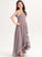 Chiffon A-Line Scoop Finley Junior Bridesmaid Dresses Neck Ruffle With Bow(s) Asymmetrical