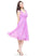 V-neck Neckline Knee-Length Ruffle Fabric Silhouette A-Line Embellishment Length Arielle Sleeveless A-Line/Princess Bridesmaid Dresses