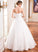 Organza Beading Ball-Gown/Princess Sequins Dress Sweetheart Ruffle Floor-Length Kay Wedding Dresses With Wedding