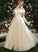 Sequins A-Line Wedding Catherine Lace Floor-Length Wedding Dresses Sweetheart Dress With