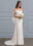 Train Chiffon Court With Jasmine Dress Lace Trumpet/Mermaid Wedding Sequins Wedding Dresses Beading