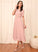 Silhouette A-Line Length Knee-Length Fabric Sleeve Straps Sleeves Aryanna Natural Waist Sleeveless Trumpet/Mermaid Bridesmaid Dresses