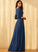 Fabric Silhouette Floor-Length Straps Length V-neck Neckline A-Line Autumn A-Line/Princess Sleeveless Spaghetti Staps Bridesmaid Dresses