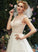 Train Beading Lace Adison Wedding Dress Sequins Court A-Line Illusion Wedding Dresses With