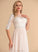Lace Beading With Dress Floor-Length Wedding Wedding Dresses Illusion Sequins Novia Chiffon A-Line