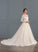 Chapel Wedding Ball-Gown/Princess Dress Lace Train Skyler Wedding Dresses Tulle