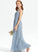 A-Line Floor-Length Scoop Ruffle With Junior Bridesmaid Dresses Chiffon Lauryn Neck