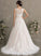 Ball-Gown/Princess Wedding Dresses Wedding Zoey Court Beading Tulle Train Dress Scoop With Sequins Neck