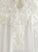 Anabelle Wedding V-neck With Dress Wedding Dresses Floor-Length Chiffon Lace A-Line Sequins