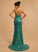 Beading V-neck Ashanti Prom Dresses Sequins With Sequined Floor-Length Trumpet/Mermaid