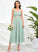 Ankle-Length Silhouette Length Straps Neckline V-neck Fabric A-Line Jolie A-Line/Princess Halter Floor Length Bridesmaid Dresses