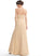 Embellishment A-Line Neckline Length Silhouette SquareNeckline Fabric Floor-Length SplitFront Tiffany Sleeveless Floor Length Bridesmaid Dresses