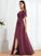 Neckline V-neck Length Fabric Floor-Length Silhouette SplitFront A-Line Embellishment Lainey Sheath/Column Sleeveless Bridesmaid Dresses