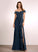 Silhouette Fabric Ruffle Floor-Length Length A-Line Embellishment Neckline Off-the-Shoulder Lilianna Natural Waist Floor Length Bridesmaid Dresses