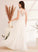 Floor-Length Dress Illusion Lace Juliana With Wedding Dresses Wedding Ball-Gown/Princess